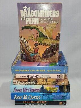 Anne McCaffrey Dragonriders of Pern 7 Vintage Hardcover Book Club First Editions